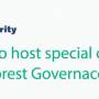 TI-M to host special conference on Forest Governance Integrity TI-M to host special conference on Forest Governance Integrity