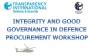 Integrity and Good Governance in Defence Procurement