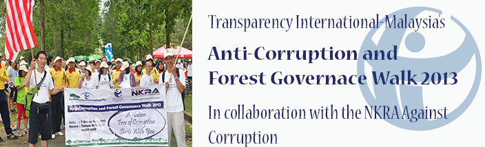 TI-M’s Anti-Corruption and Forest Governance Walk 2013