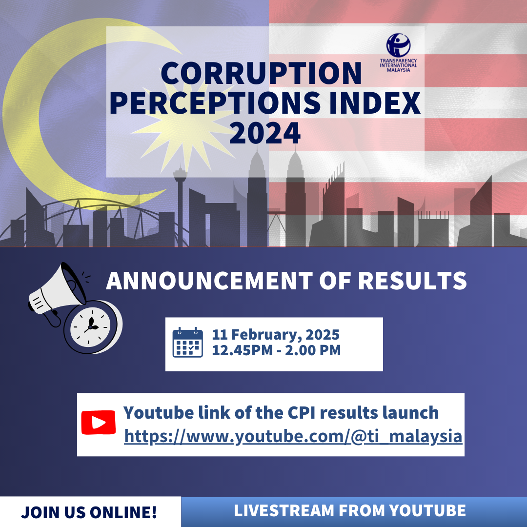 CORRUPTION PERCEPTIONS INDEX 2024 (RESULTS LAUNCH)