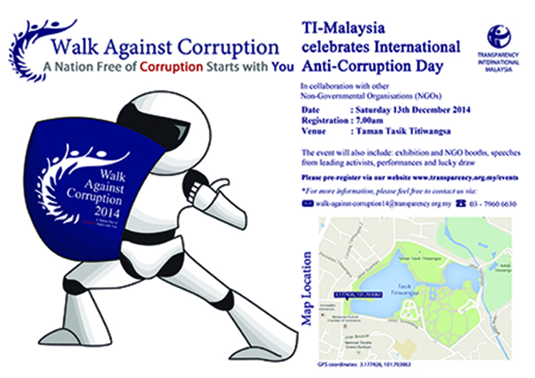 TI-M’s Walk Against Corruption 2014