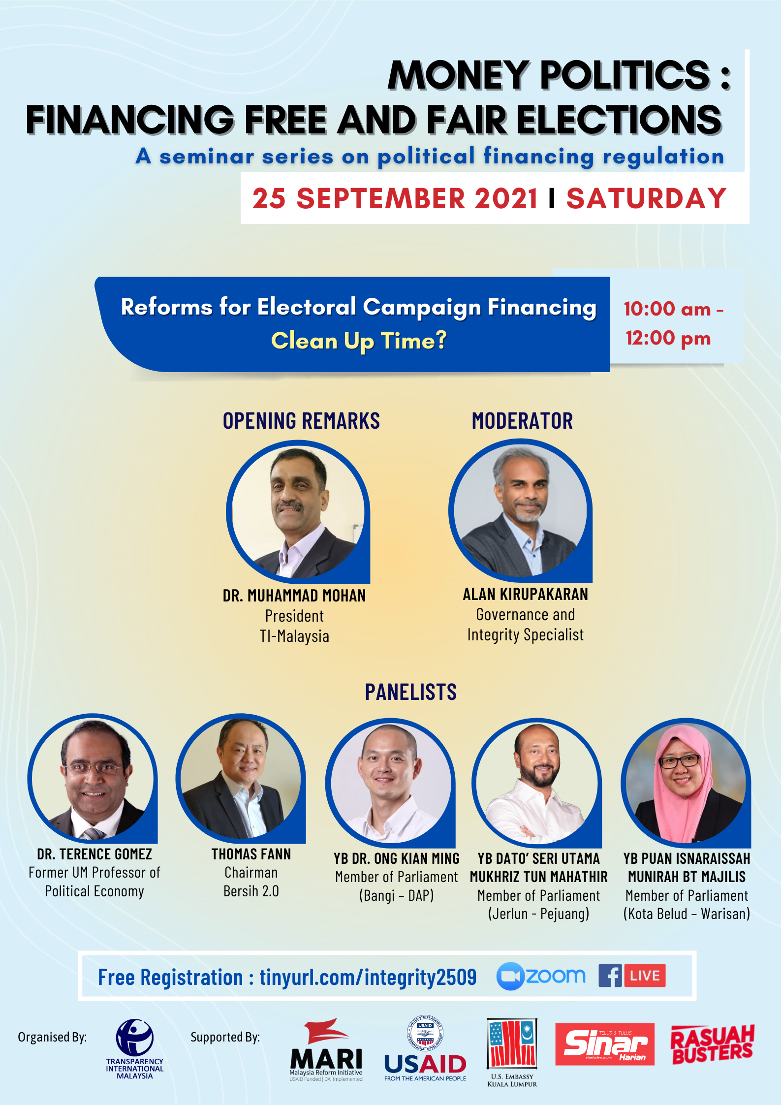 MONEY POLITICS: FINANCING FREE AND FAIR ELECTIONS (DAY 2)