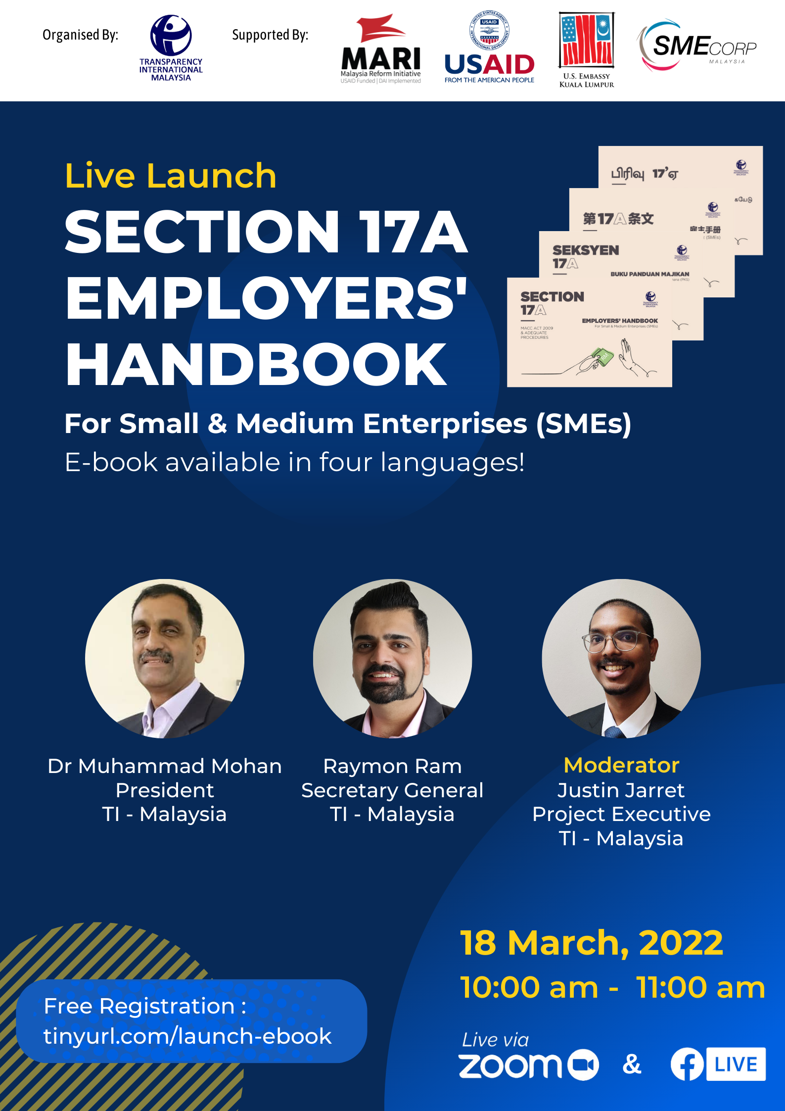 Live Launch: Section 17A Employers' Handbook