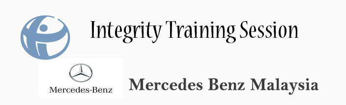 Integrity Training Session with Mercedes-Benz Malaysia