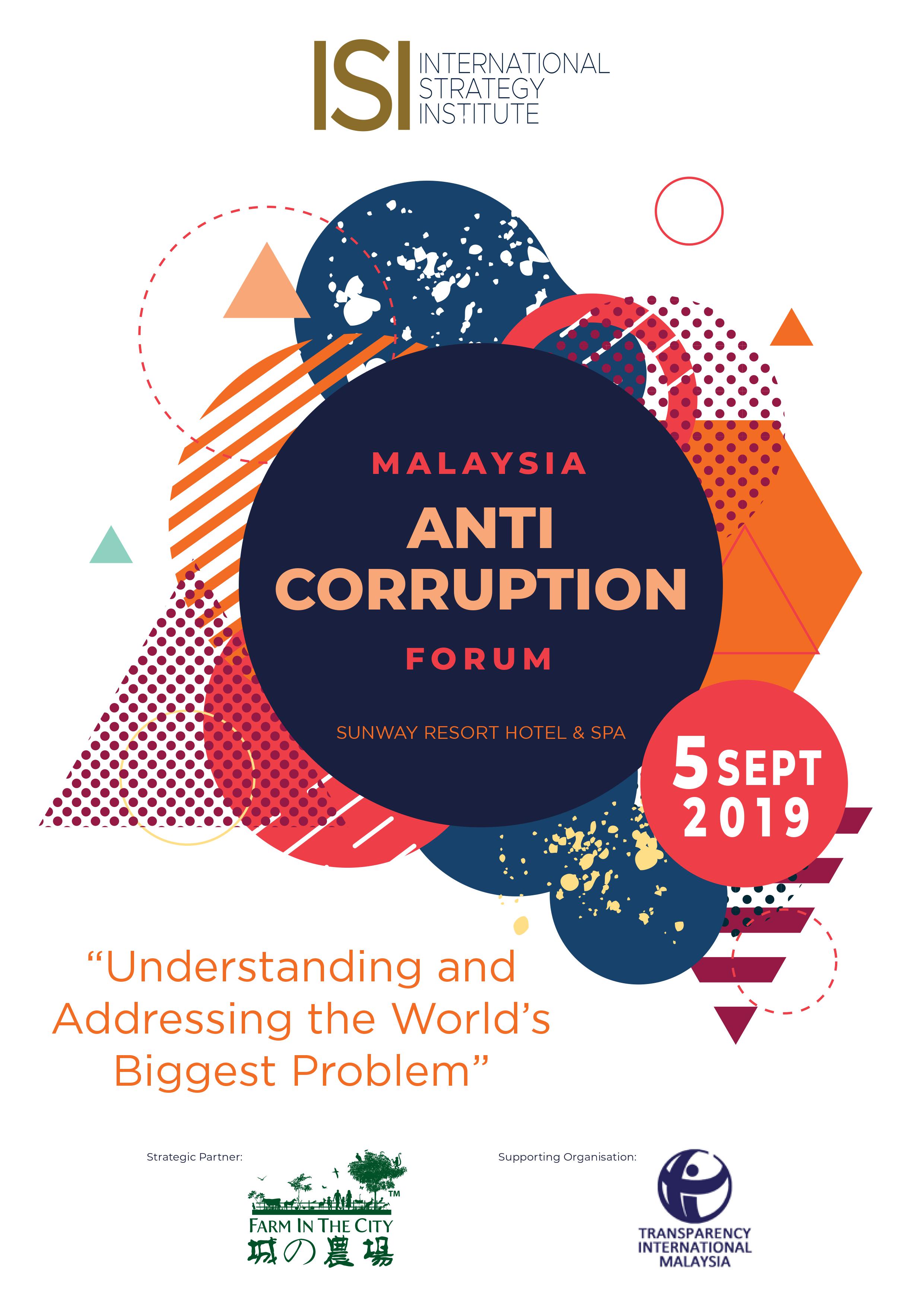 Malaysia Anti Corruption Forum 2019