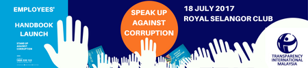 The launching of Speak up against Corruption: Employees’ Handbook for SMEs