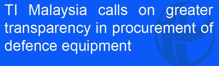 TI-M calls on greater transparency in procurement of defence equipment