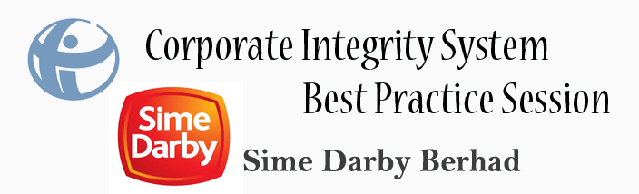 Corporate Integrity System Best Practice Session at Sime Darby